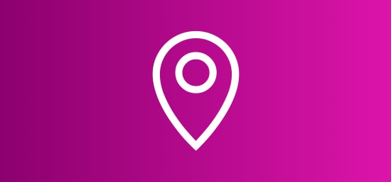 Icon of a locator point.
